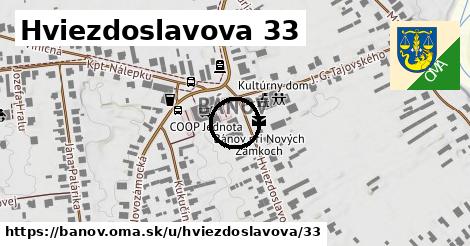 Hviezdoslavova 33, Bánov