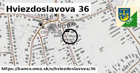 Hviezdoslavova 36, Bánov