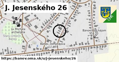 J. Jesenského 26, Bánov