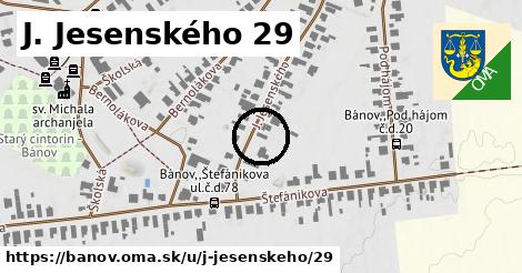 J. Jesenského 29, Bánov