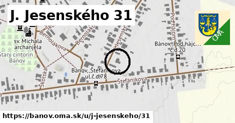 J. Jesenského 31, Bánov