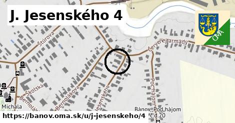 J. Jesenského 4, Bánov