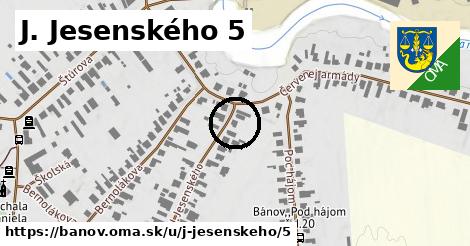 J. Jesenského 5, Bánov