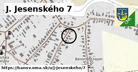 J. Jesenského 7, Bánov