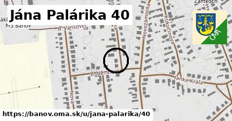 Jána Palárika 40, Bánov