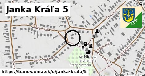 Janka Kráľa 5, Bánov