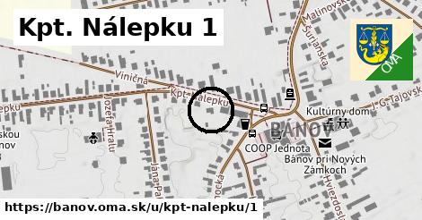 Kpt. Nálepku 1, Bánov