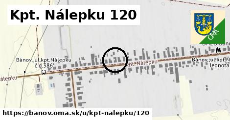 Kpt. Nálepku 120, Bánov