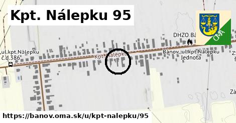 Kpt. Nálepku 95, Bánov