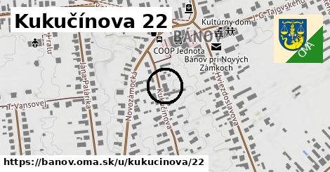 Kukučínova 22, Bánov