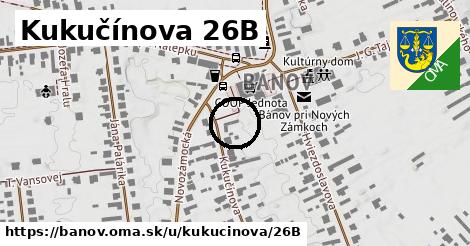 Kukučínova 26B, Bánov