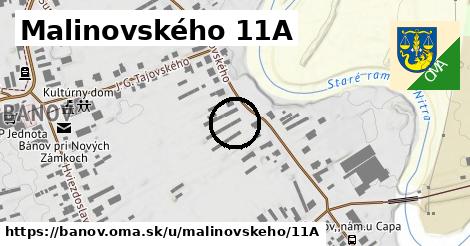 Malinovského 11A, Bánov