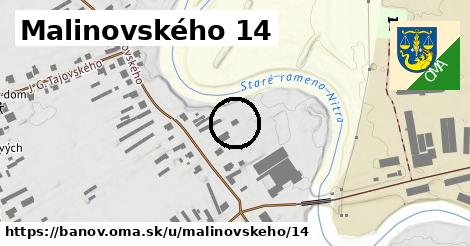Malinovského 14, Bánov