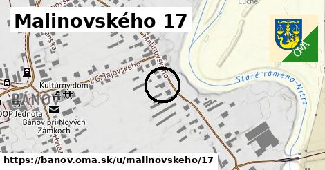 Malinovského 17, Bánov