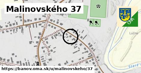 Malinovského 37, Bánov