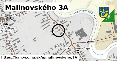 Malinovského 3A, Bánov