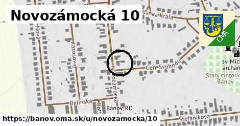 Novozámocká 10, Bánov