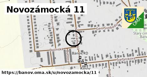 Novozámocká 11, Bánov