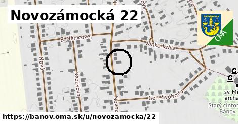 Novozámocká 22, Bánov