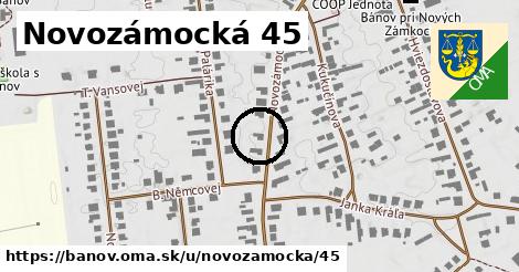 Novozámocká 45, Bánov