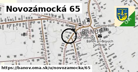 Novozámocká 65, Bánov