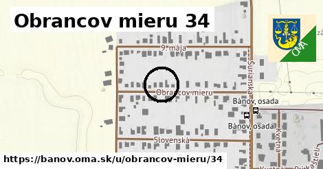 Obrancov mieru 34, Bánov