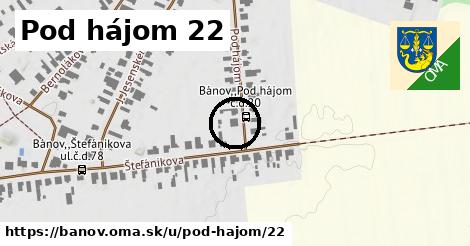 Pod hájom 22, Bánov