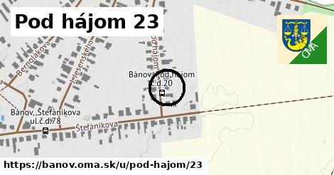 Pod hájom 23, Bánov