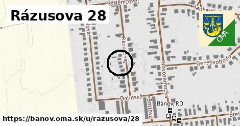 Rázusova 28, Bánov