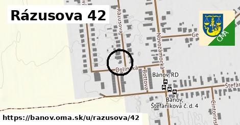 Rázusova 42, Bánov