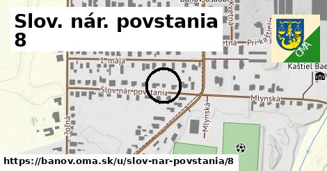 Slov. nár. povstania 8, Bánov