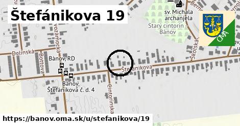 Štefánikova 19, Bánov