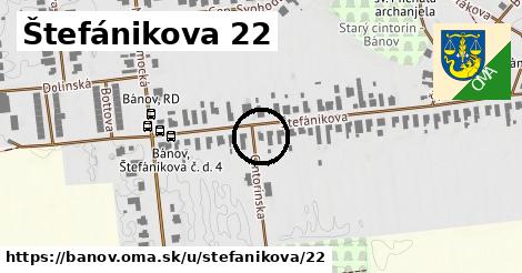 Štefánikova 22, Bánov