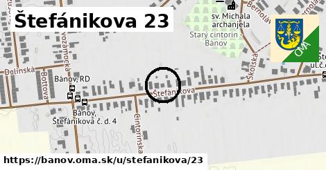 Štefánikova 23, Bánov