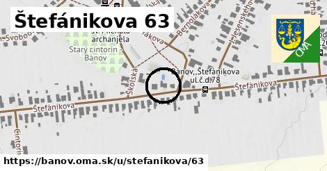 Štefánikova 63, Bánov