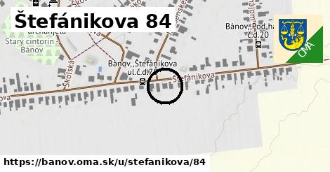 Štefánikova 84, Bánov