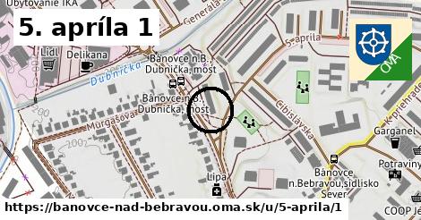 5. apríla 1, Bánovce nad Bebravou