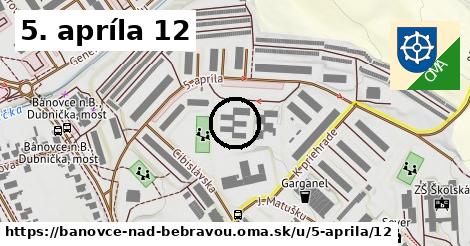 5. apríla 12, Bánovce nad Bebravou