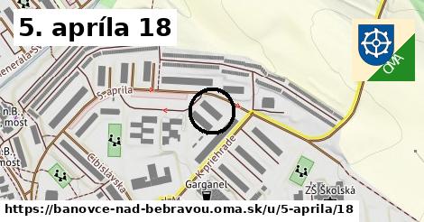 5. apríla 18, Bánovce nad Bebravou