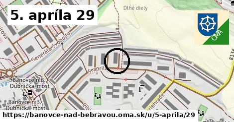 5. apríla 29, Bánovce nad Bebravou