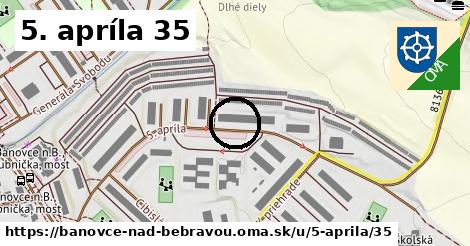 5. apríla 35, Bánovce nad Bebravou