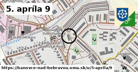 5. apríla 9, Bánovce nad Bebravou