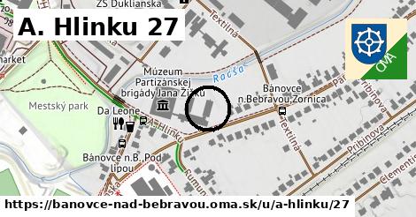 A. Hlinku 27, Bánovce nad Bebravou