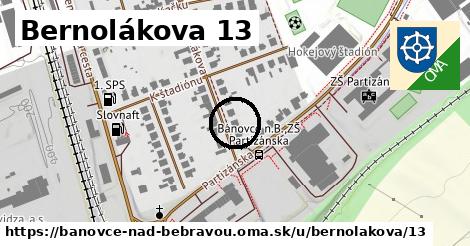 Bernolákova 13, Bánovce nad Bebravou