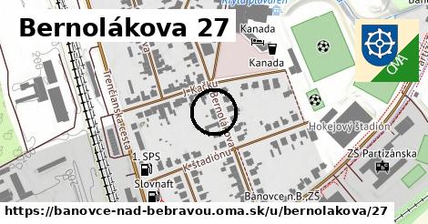 Bernolákova 27, Bánovce nad Bebravou