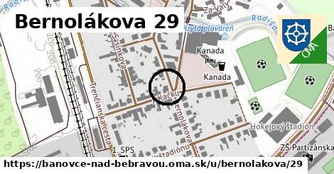 Bernolákova 29, Bánovce nad Bebravou