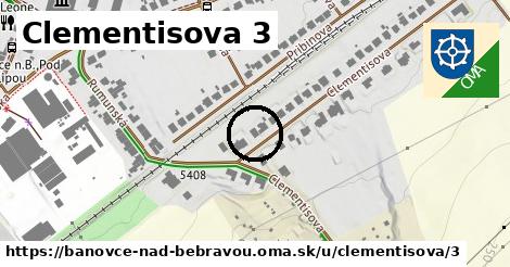 Clementisova 3, Bánovce nad Bebravou