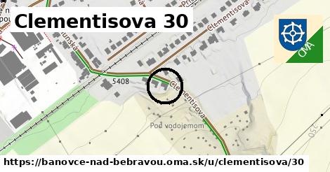 Clementisova 30, Bánovce nad Bebravou