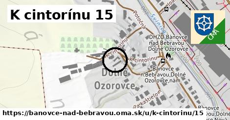 K cintorínu 15, Bánovce nad Bebravou