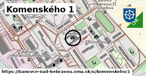 Komenského 1, Bánovce nad Bebravou